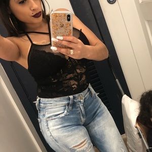 Black bodysuit